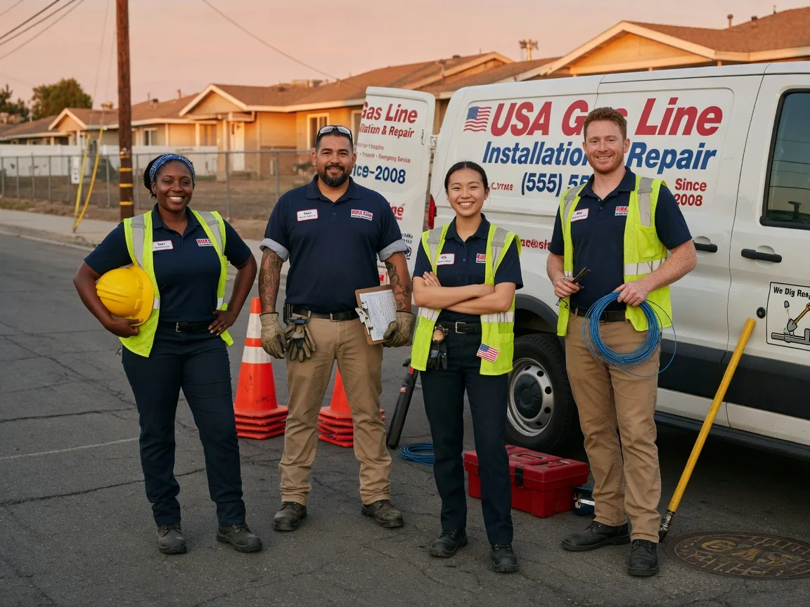 Gas Line Installation company in Franklin, IL