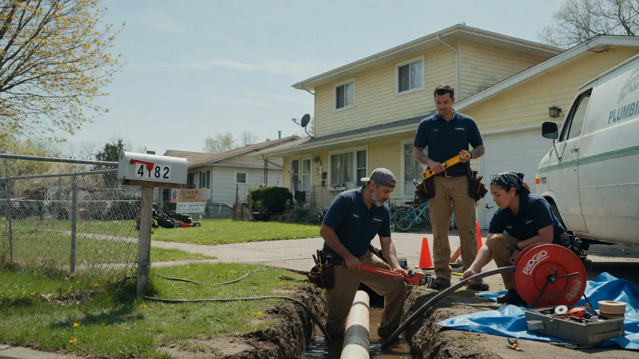 Gas Line Repair in Franklin, IL near me